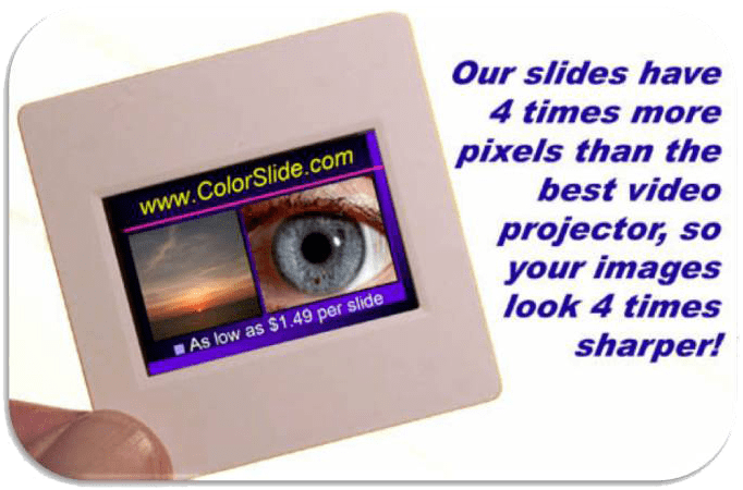 color slides from your digital images are produced at colorslide com